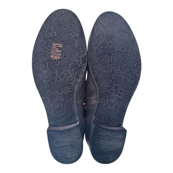 NIB OVYE by Cristina Lucchi Italian Leather Ankle Boots Size 40 (US 9.5-10) - Picture 9 of 13